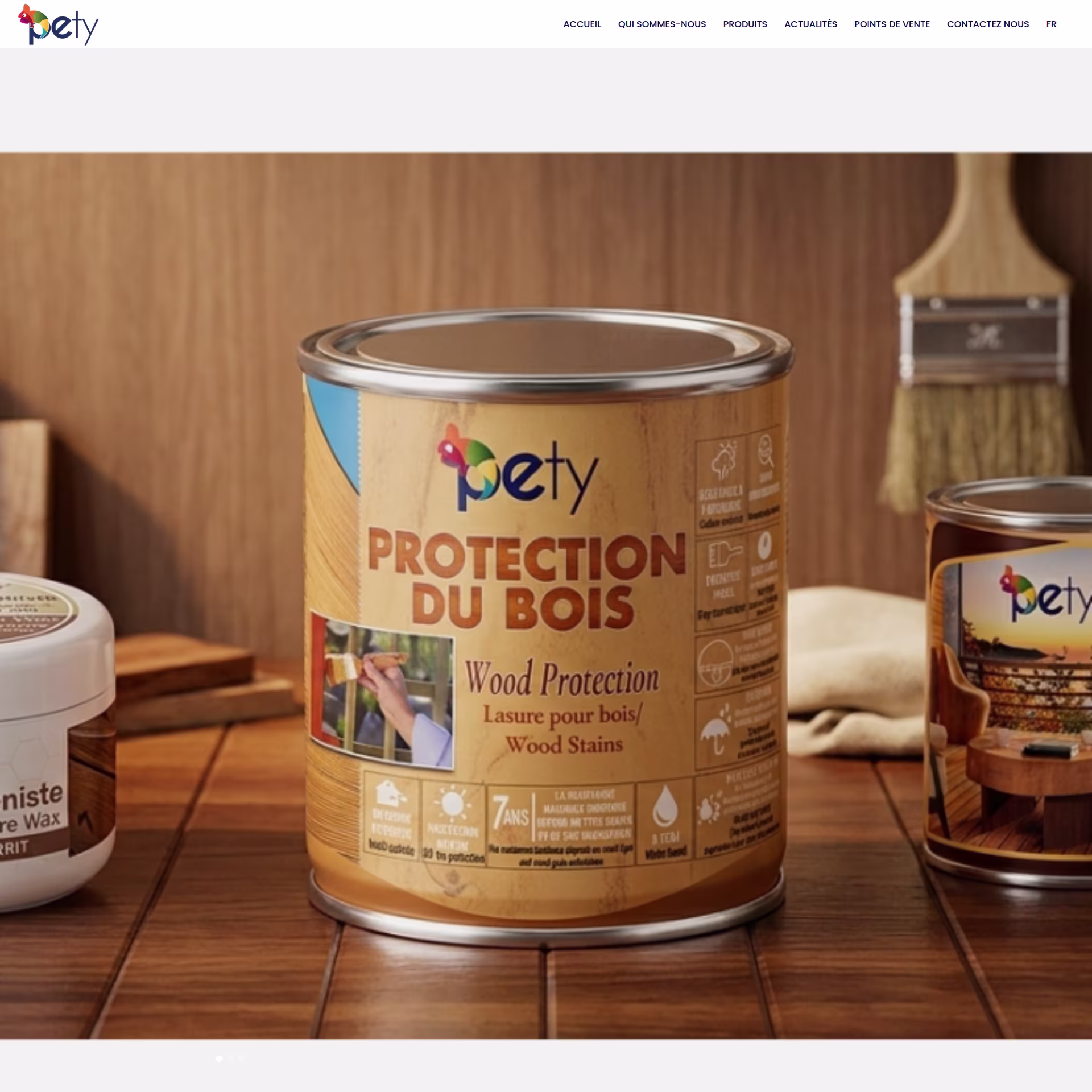 Aperçu du projet Pety Peinture réalisé par MCS